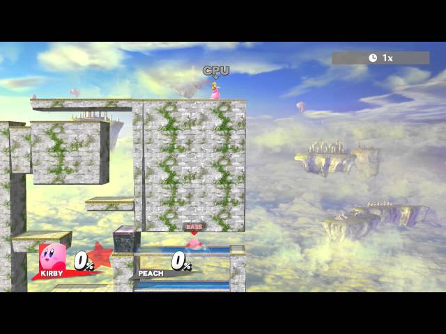 Who Can Get Over The Green Base? (Super Smash Bros. for Wii U)