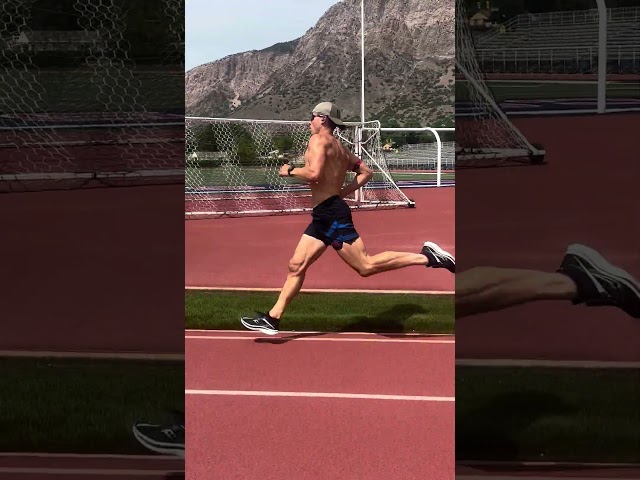 Hybrid Athlete Running at 4:10 min mile pace 185 lbs