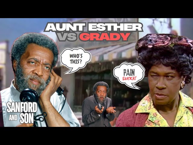 Aunt Esther BRINGS THE PAIN to Grady FUNNIEST COMPILATION! |Sanford & Son