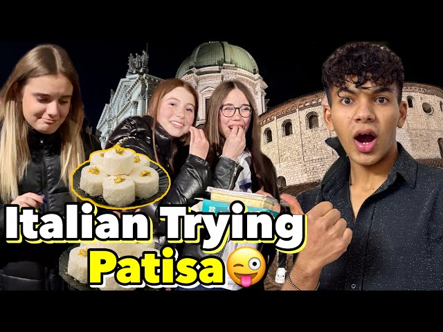 Italian Trying Patisa For The First Time😍