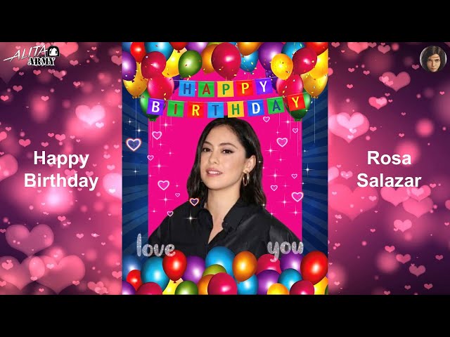 Happy Birthday Rosa Salazar | Alita Army