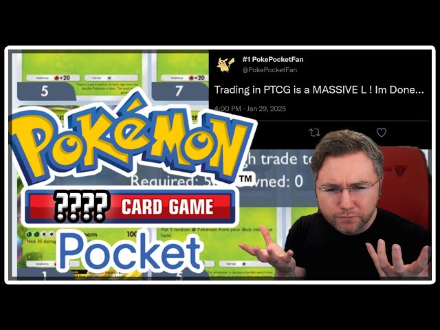 Everyone HATES The New Trading System in Pokemon TCG Pocket... My Review