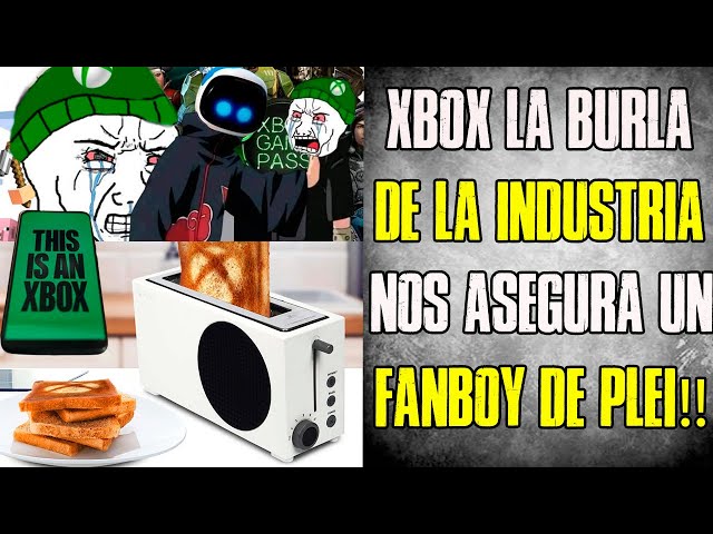 XBOX ES LA BURLA DE LA INDUSTRIA Y DEBE DESAPARECER!!! Asegura FANBOY DE SONY respaldado por...?? 🤣