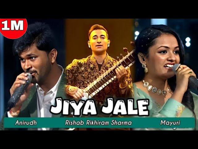 'Jiya Jale' Live | Rishab Rikhiram Sharma with Anirudh Suswaram & Mayuri Saha | IndianIdol 15