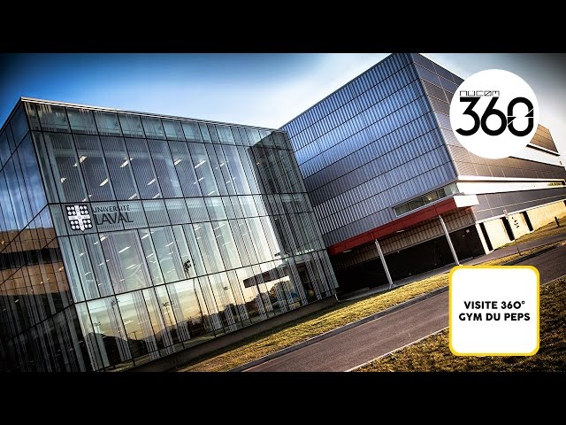 Visite 360 du Gym du PEPS