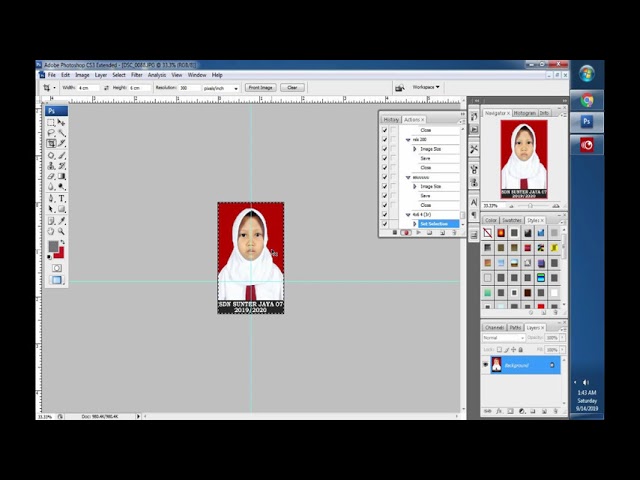 tutorial photoshop bikin actions