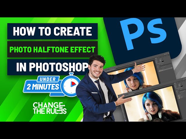 How To Create Photo Halftone Effect In Photoshop