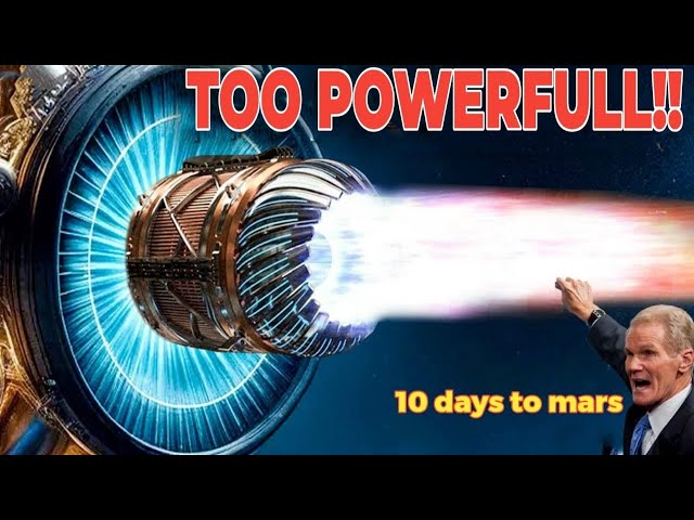 NASA's New Nuclear Rocket Engine to Mars in a Day! Even Faster than SpaceX Starship...