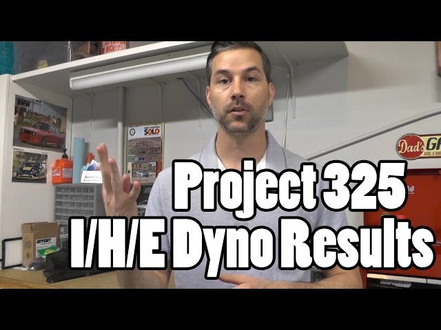 e36 BMW post upgrade dyno results