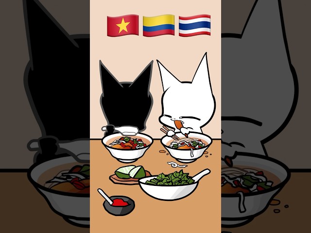 Animation ASMR Mukbang: A Global Breakfast Feast!