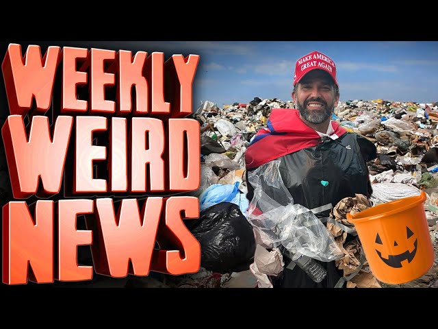 Trump Supporters are Human Garbage (for Halloween) - Weekly Weird News