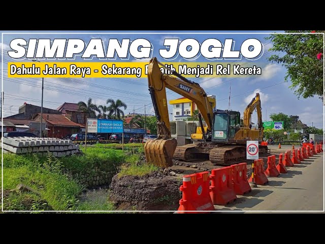 DAHULU JALAN RAYA - KINI MENJADI REL || UPDATE PROYEK REL LAYANG JOGLO