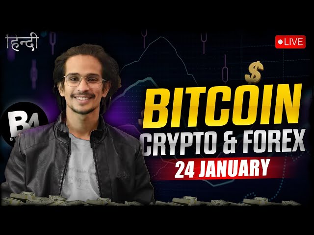 BTC AND GOLD Live Trading 24 Jan|price action trading |#trading #cryptolive #btclive #btcusd