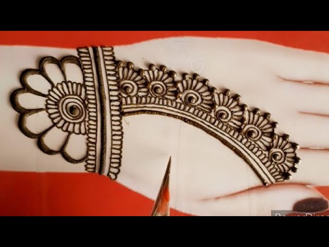 Very Simple & Stylish Mehendi Design| How to make Stylish  mehendi Design | latest Mehndi Design