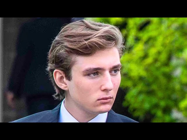 Details are Leaking Out about Barron Trump and we're Speechless