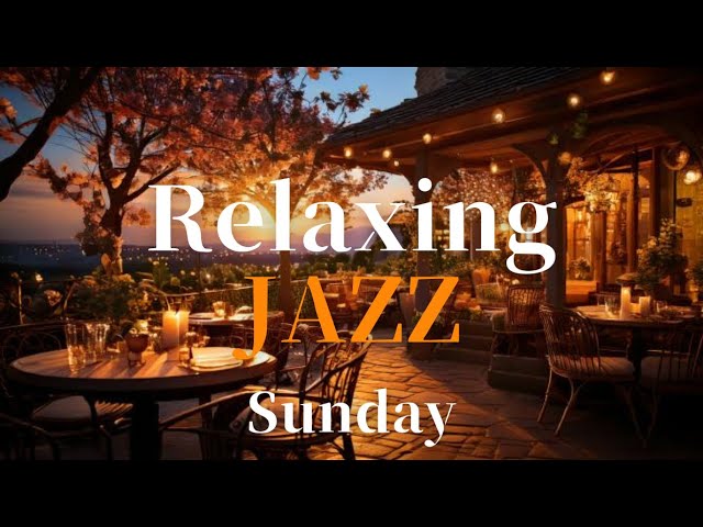 Sunday JAZZ Relaxing vol.1 - Smooth Coffee Shop Piano Music - for Work & Study  | Twilight Hues