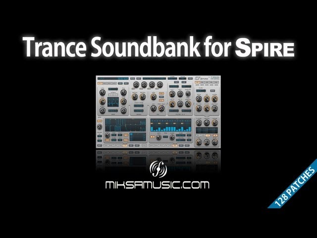 Trance Soundbank for Reveal Sound's Spire synthesizer