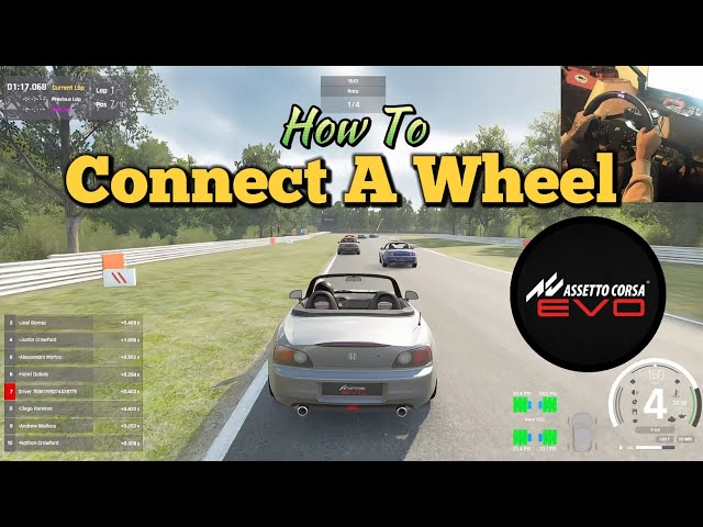 How To Connect A Wheel To Assetto Corsa EVO