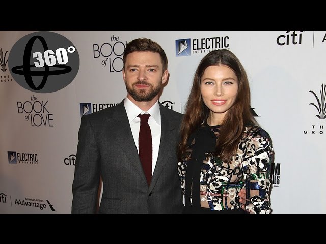 360 VR VIDEO - Justin Timberlake and Jessica Biel at The Book Of Love Hollywood Premiere