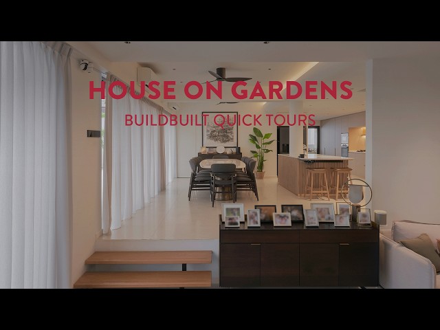 A Semi-Detached, Landed House On Gardens | BuildBuilt Quick Tours