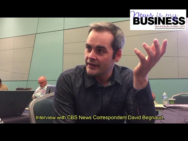 CBS News Correspondent David Begnaud