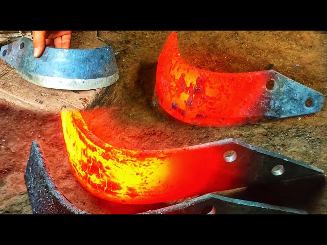 ASMR The Story of the Interior Blacksmith‼️ The Traditional Sound of Making Rotary Knives