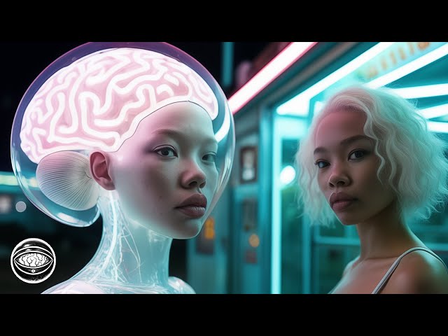 Bubble Brain Helmet Girl: AI Music Video