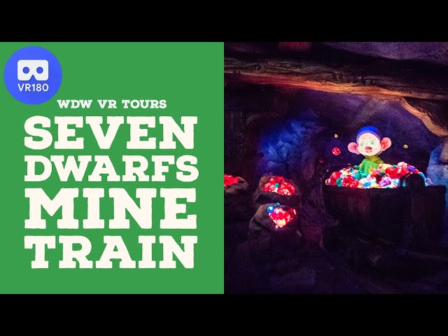 Seven Dwarfs Mine Train | 3D VR 180 | Walt Disney World