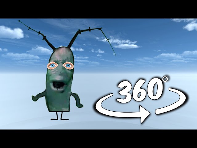 Plankton Moaning Meme Finding challenge But it's 360 video