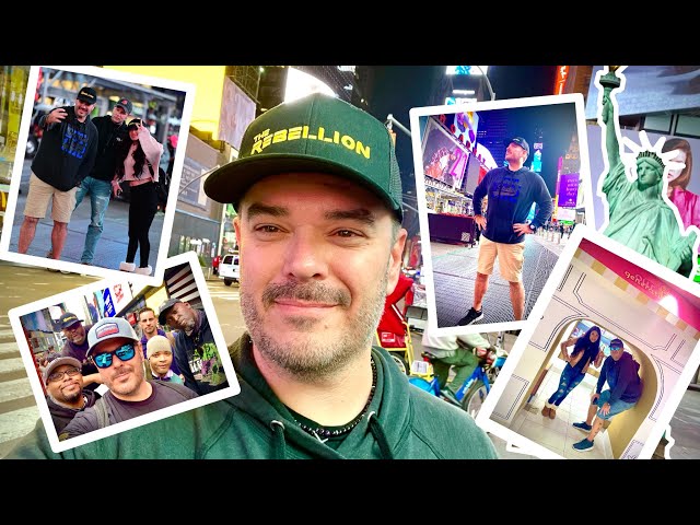 Unbelievable New York Adventure! Times Square Meetup, Donald Trump, & Donuts