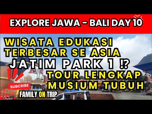 Trip Seru 14 Hari Keliling Jawa & Bali - DAY 10 Explore Jatim Park 1: Wahana Seru & Museum Tubuh