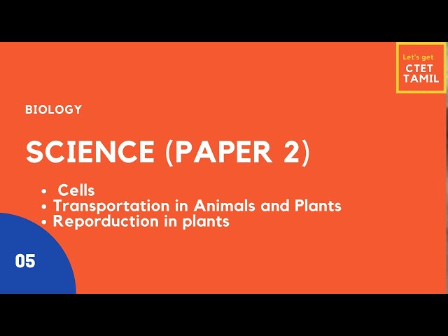 Ctet Science Paper 2  | Part 5 (Cell)  | previous years Q/A for ctet exam