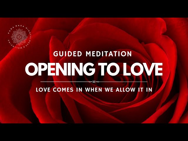 Opening to LOVE 🌹 Guided Heart Chakra Meditation