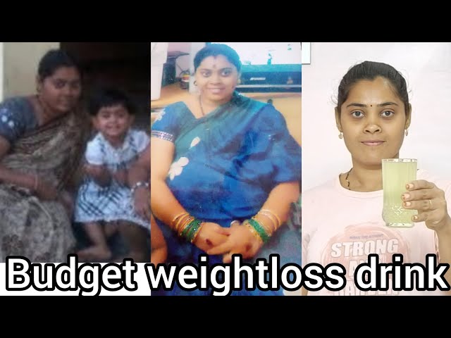 92 kg to 62 kg budget weight loss drink at home Tamil|easy weightloss tamil