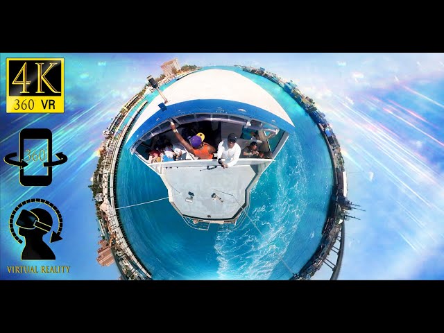 360 VR - Virtual Reality Boatride | Summer Music Mix