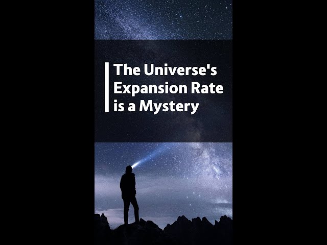 The Universe's Expansion Rate is a Mystery