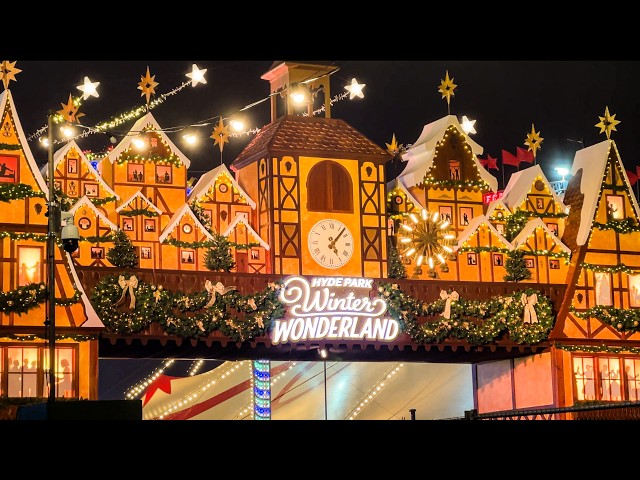 WINTER WONDERLAND | Experience the MAGIC of London's Largest Christmas Market! | Vlog