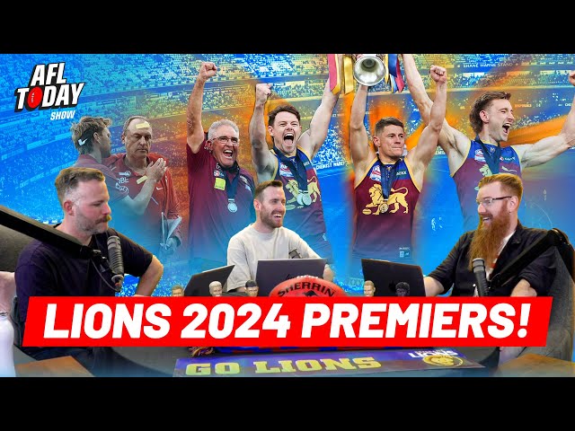 2024 AFL Grand Final Wrap - Brisbane Premiers, Ashcroft Unstoppable & Longmire Gone? | AFL Today