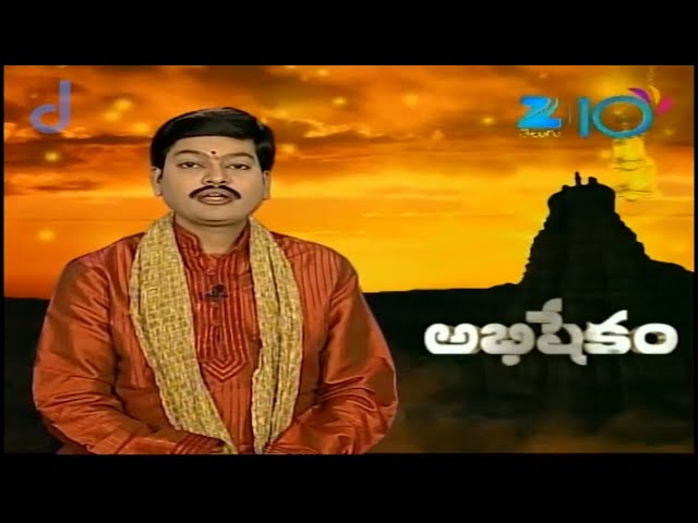 రేవతి నక్షత్ర దర్శనం - Abhishekam - Devotional Show - Tejaswi Sharma - Webisode 736 - Zee Telugu