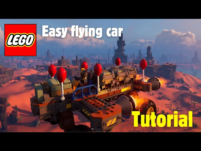 SIMPLE Airplane Flying Vehicle Tutorial in Lego Fortnite