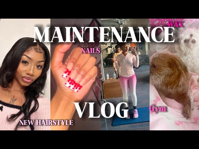 VLOG: maintenance week, self care, waxing & gym | Skyasia