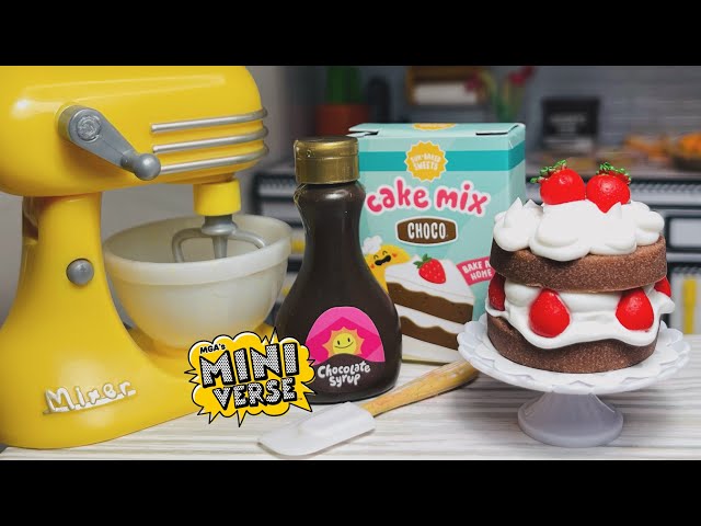 Let’s Create a Miniature Miniverse Chocolate Cake From Scratch