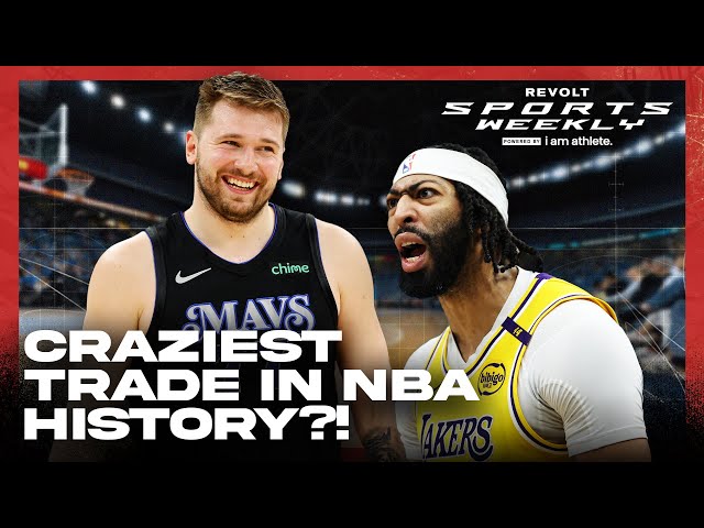 LeBron OUT? Luka to Lakers & Mahomes GOAT Debate | REVOLT Sports Weekly x I Am Athlete