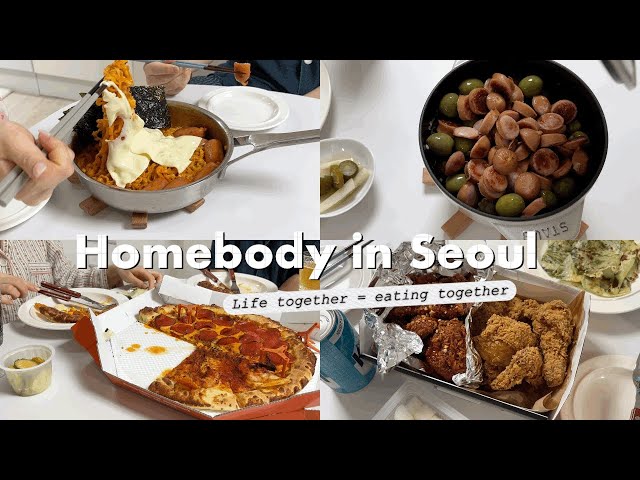 Life in Seoul | all we do is Eat & Talk: Cooking in Korea, Reaction to hearts2hearts & Street Food