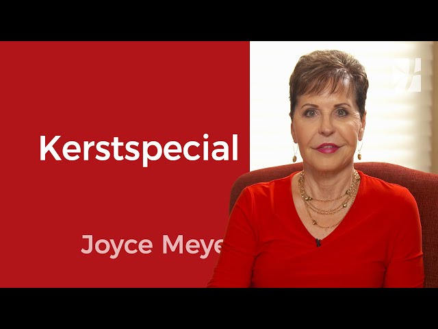 Joyce Meyer Kerstspecial 2020 – Joyce Meyer – Met Jezus in je dagelijks leven