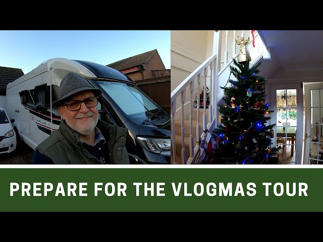 Prepare for Winter Motorhome Tour | Put Up Christmas Tree | Ep177