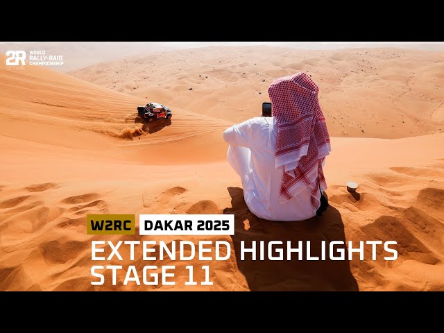 Stage 11 Highlights Dakar 2025 #W2RC