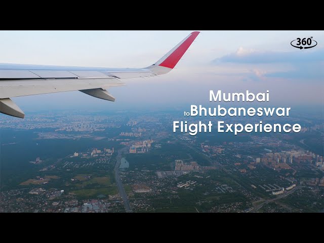 Mumbai to Bhubaneswar | Flight Experience | 360 View | 2023