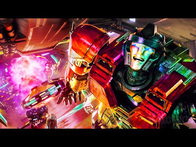 The Transformers' Iacon 5000 Race | Transformers One | CLIP