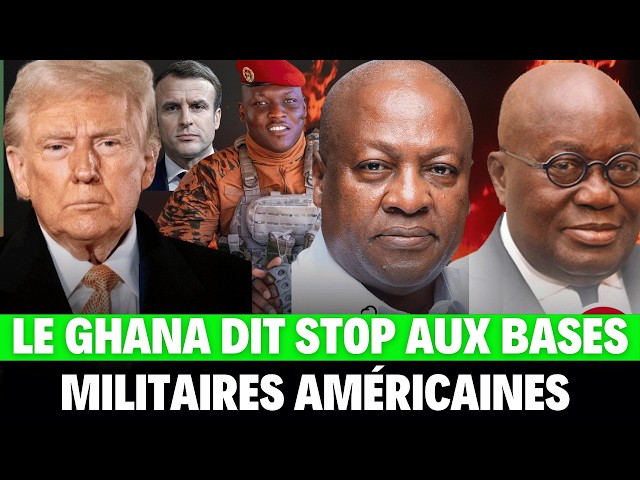 Ils Ont Osé ! Le Ghana Ferme Toutes les Bases Américaines : Répercussions Mondiales